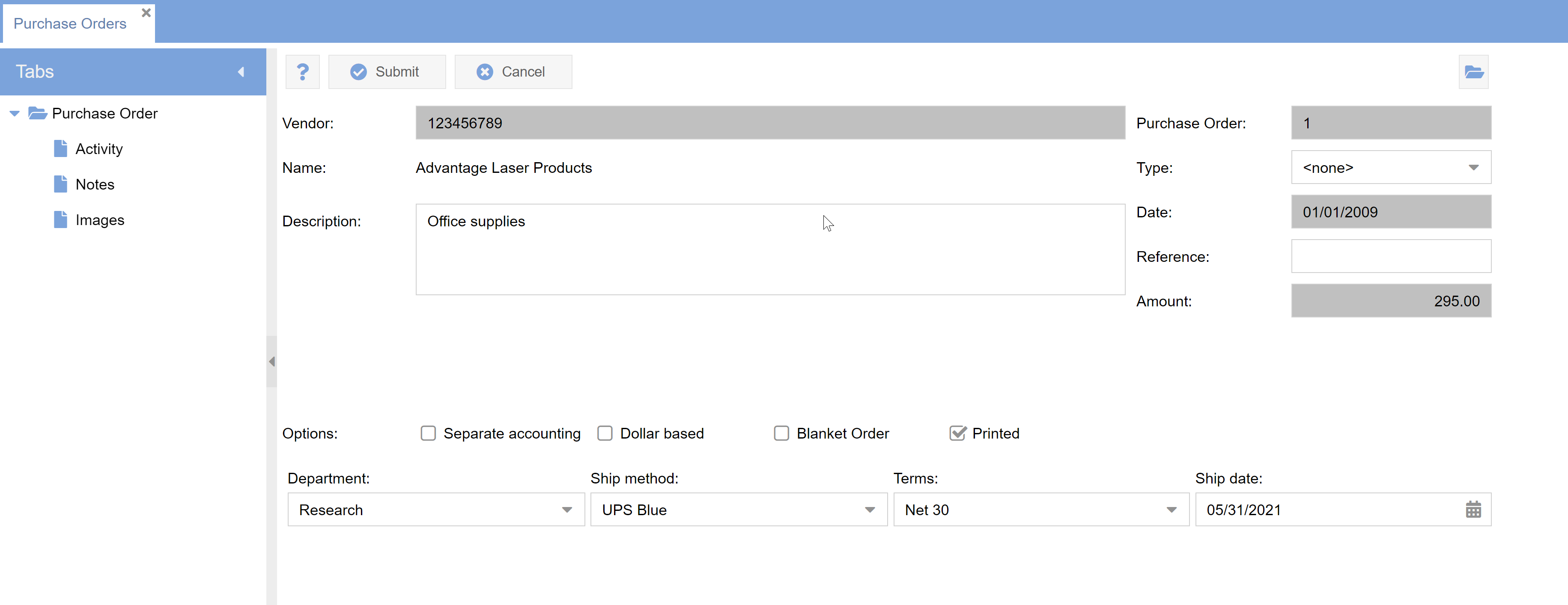 online purchase order for nonprofits and government