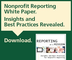 nonprofit reporting white paper